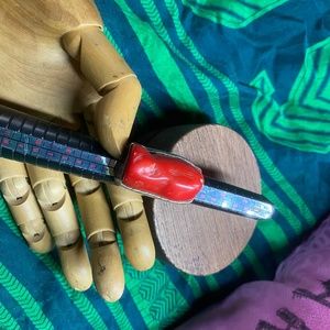 Huge Rebecca Collins Red Coral statement ring